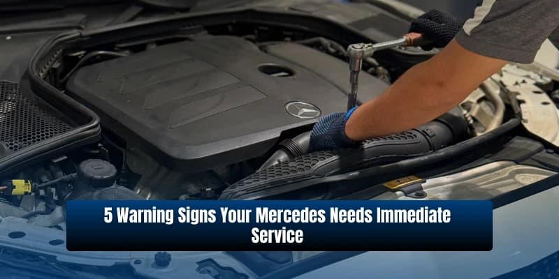 5 Signs Your Mercedes Needs Immediate Service
