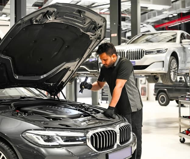 bmw m530i workshop dubai